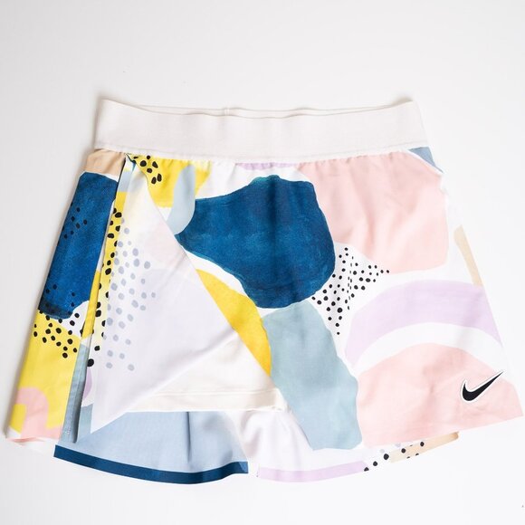 🚨 Nike Court Tennis Skirt Cassie Byrney Australian Open Skort Shorts CD0799-100 - Picture 4 of 16
